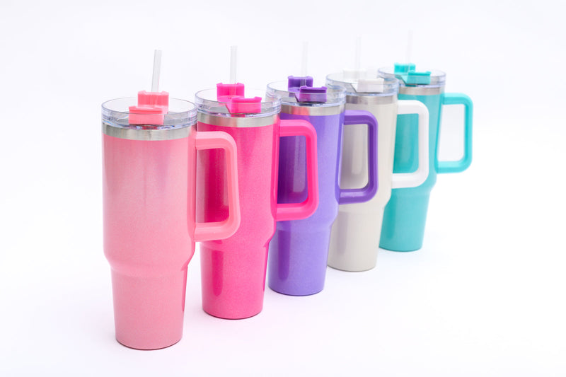 Insulated Shimmer Tumbler in Five Colors