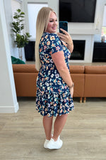 French Friday Floral Dress