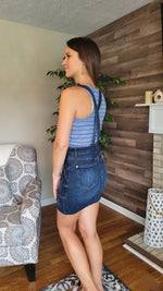 Agnes Denim Overall Dress