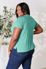 Basic Bae Round Neck Short Sleeve T-Shirt in Multiple Colors