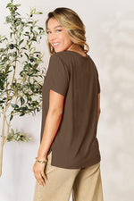 Basic Bae Round Neck Short Sleeve T-Shirt in Multiple Colors