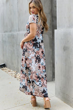 Heimish Give Me Roses Floral Maxi Wrap Dress