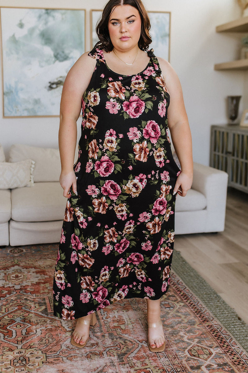 Fortuitous in Floral Maxi Dress